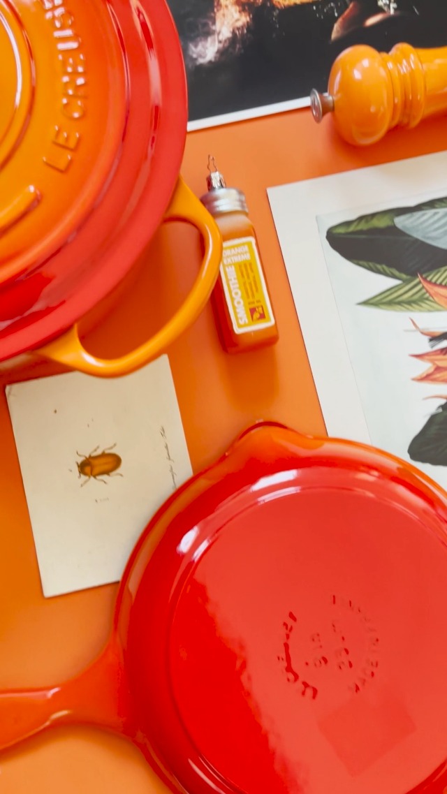 LE CREUSET 2セット Le Creuset Set 2 Mini Cocottes para Molhos e Condimentos com